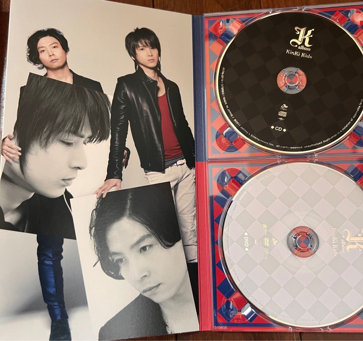 K album初回盤　(CD +DVD) KinKi Kids 堂本剛　堂本光一　キンキキッズ