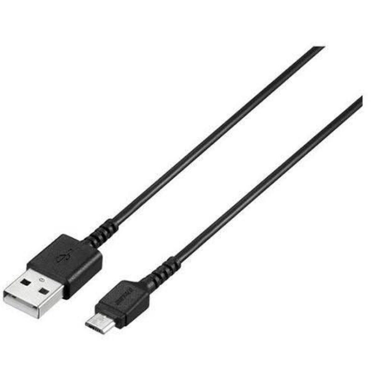 USB2.0ケーブル （Type-A to microB） 2.0m ブラック buffalo バッファロー