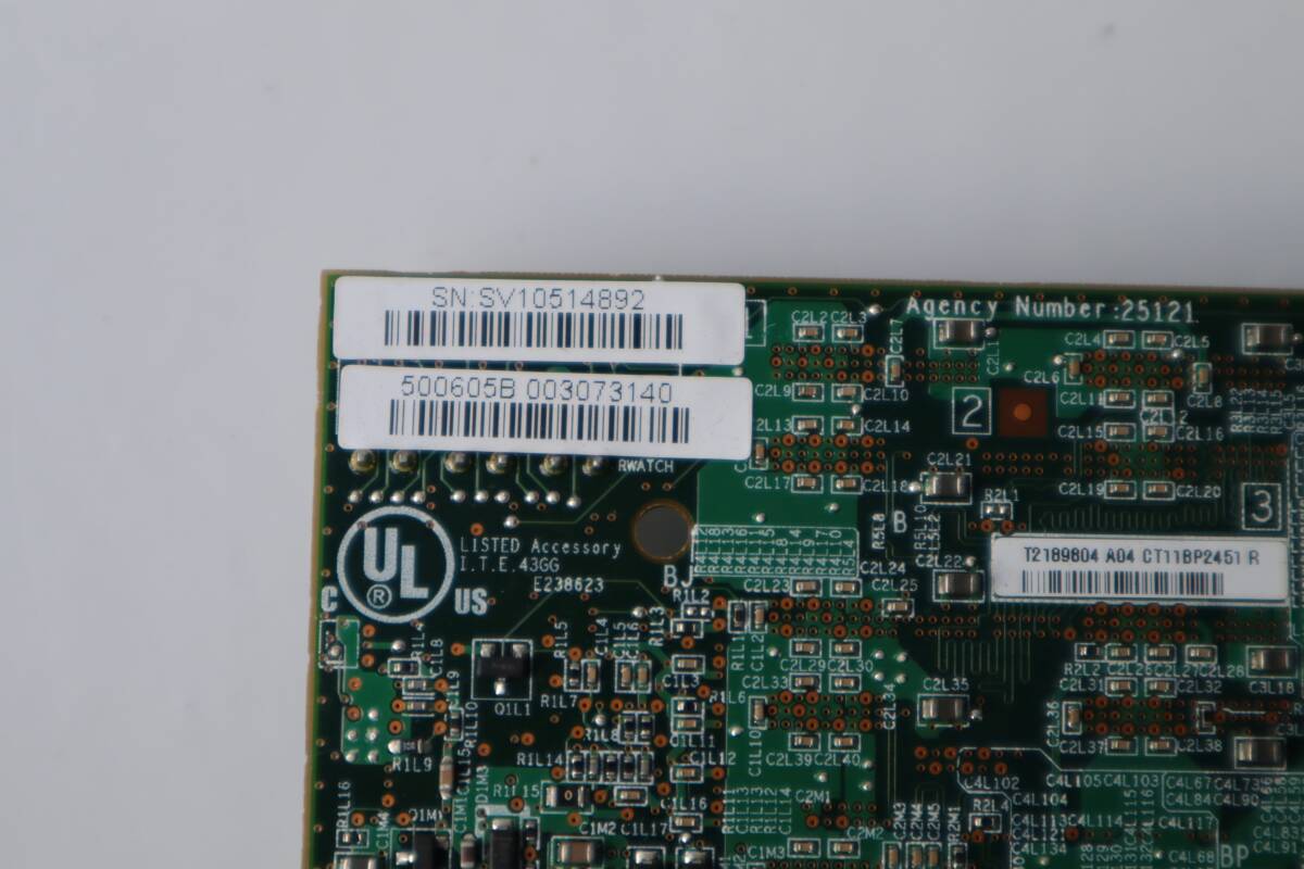 E8263 L NEC N8103-129 LSI Logic 256mb MegaRAID L3-25121-52b RAID Controllerの画像3