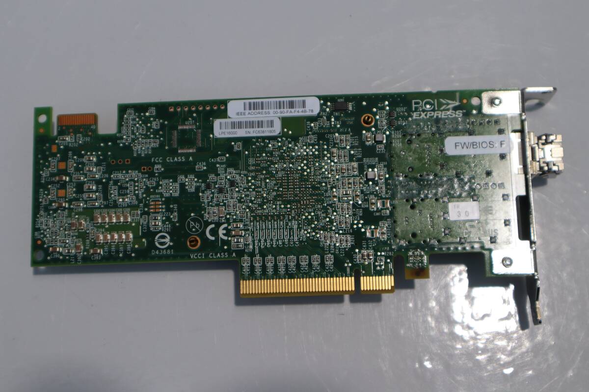 E8490(RK)(7) L NEC Fibre Channel コントローラ N8190-157A (16GB Fibre Channel_画像3