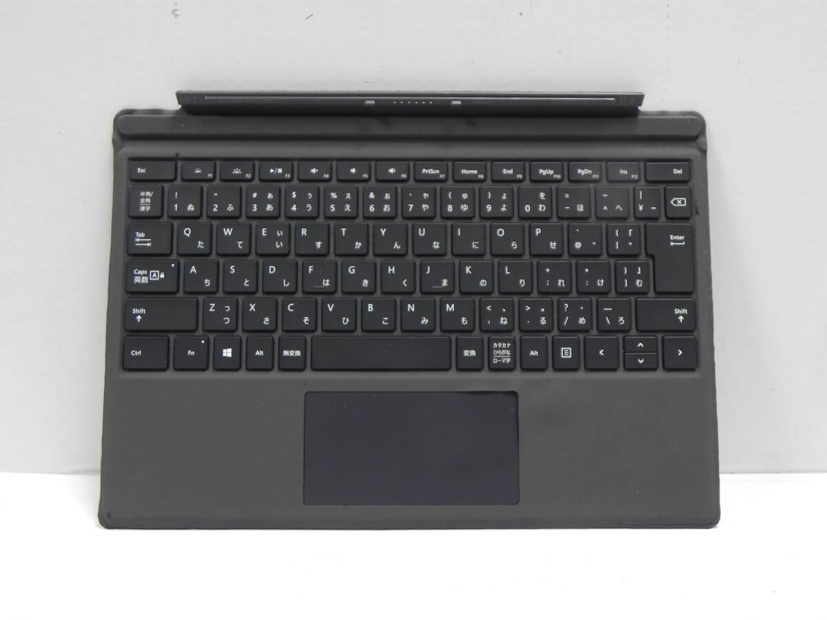 E8058 L 純正マイクロソフト surface pro タイプカバー モデル1725 日本語キーボード