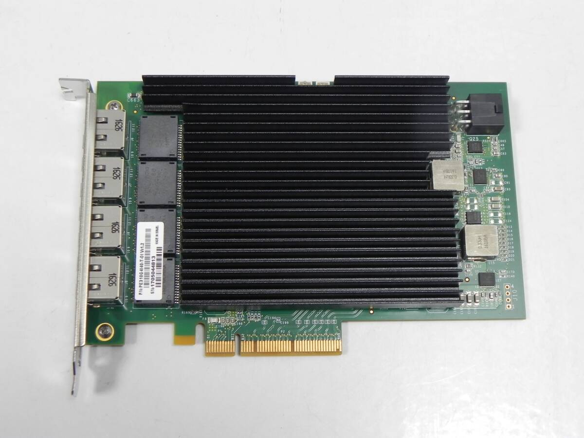 E8076(2) Y クワッド ポート 10GB イーサネット PCIe ネットワーク アダプター カード PE310G4I40-T_画像1