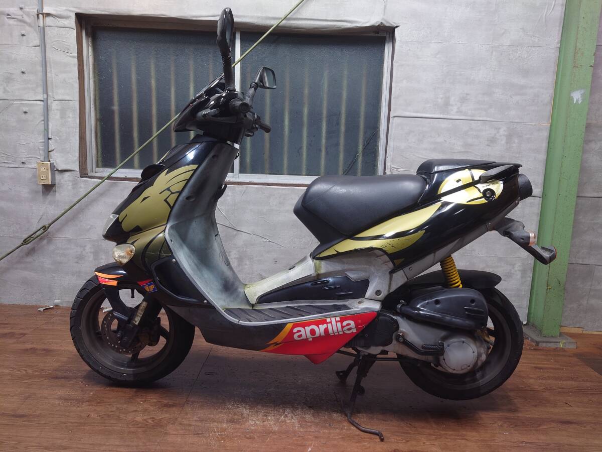 aprilia★アプリリア☆SR50★ZD4TEJ0004S000***☆9507㎞★人気車種☆1円スタート売り切りです♪♪_画像2