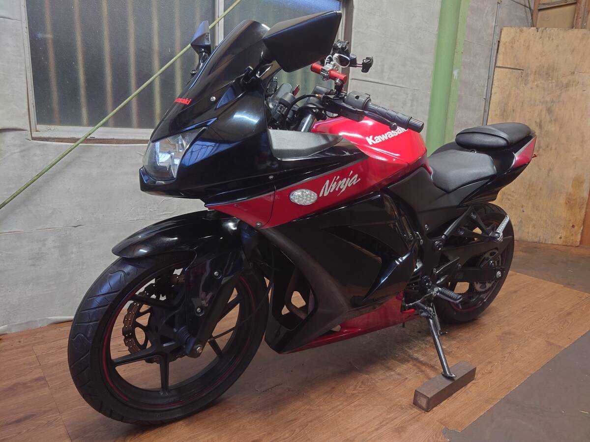 ★乗り出しOK♪【自賠責令和8年8月迄】KAWASAKI☆ニンジャ250R★Ninja250R☆EX250K-A25***★17889㎞☆返納書有★1円スタート売切です♪♪の画像1