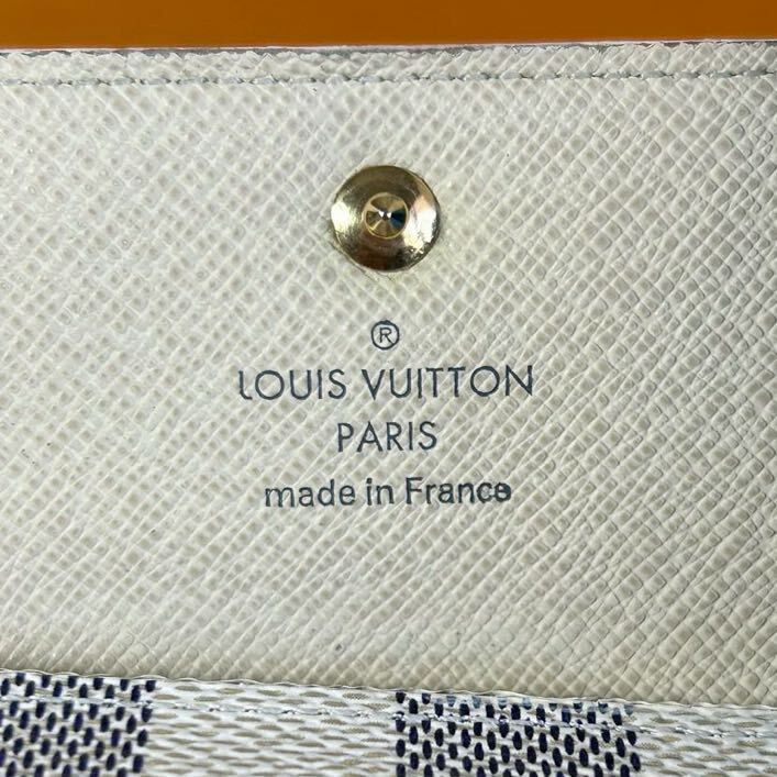 ☆1円〜☆ルイヴィトン アズール 4連キーケース LOUIS VITTON 鑑定済み 美品_画像7