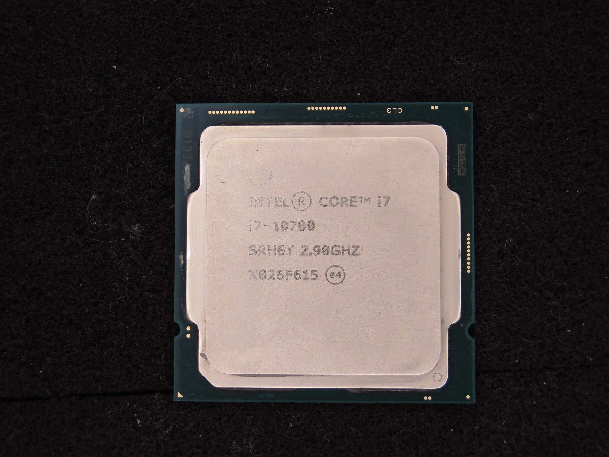 【T477】CPU★Core i7-10700 2.90GHzの画像1