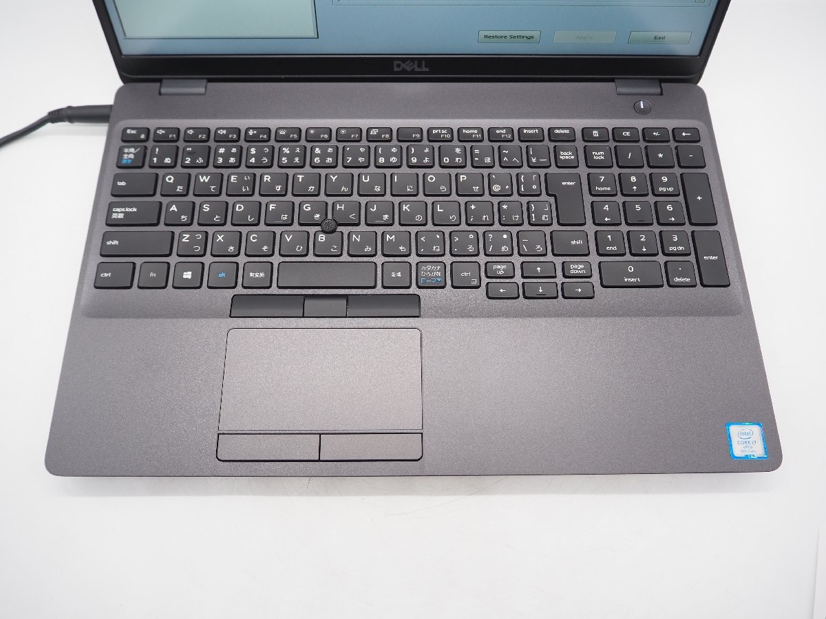 【Y6106】【Z5394】★DELL☆Precision 3541■Core i7-9850H 2.60GHz/メモリ16GB/_画像2