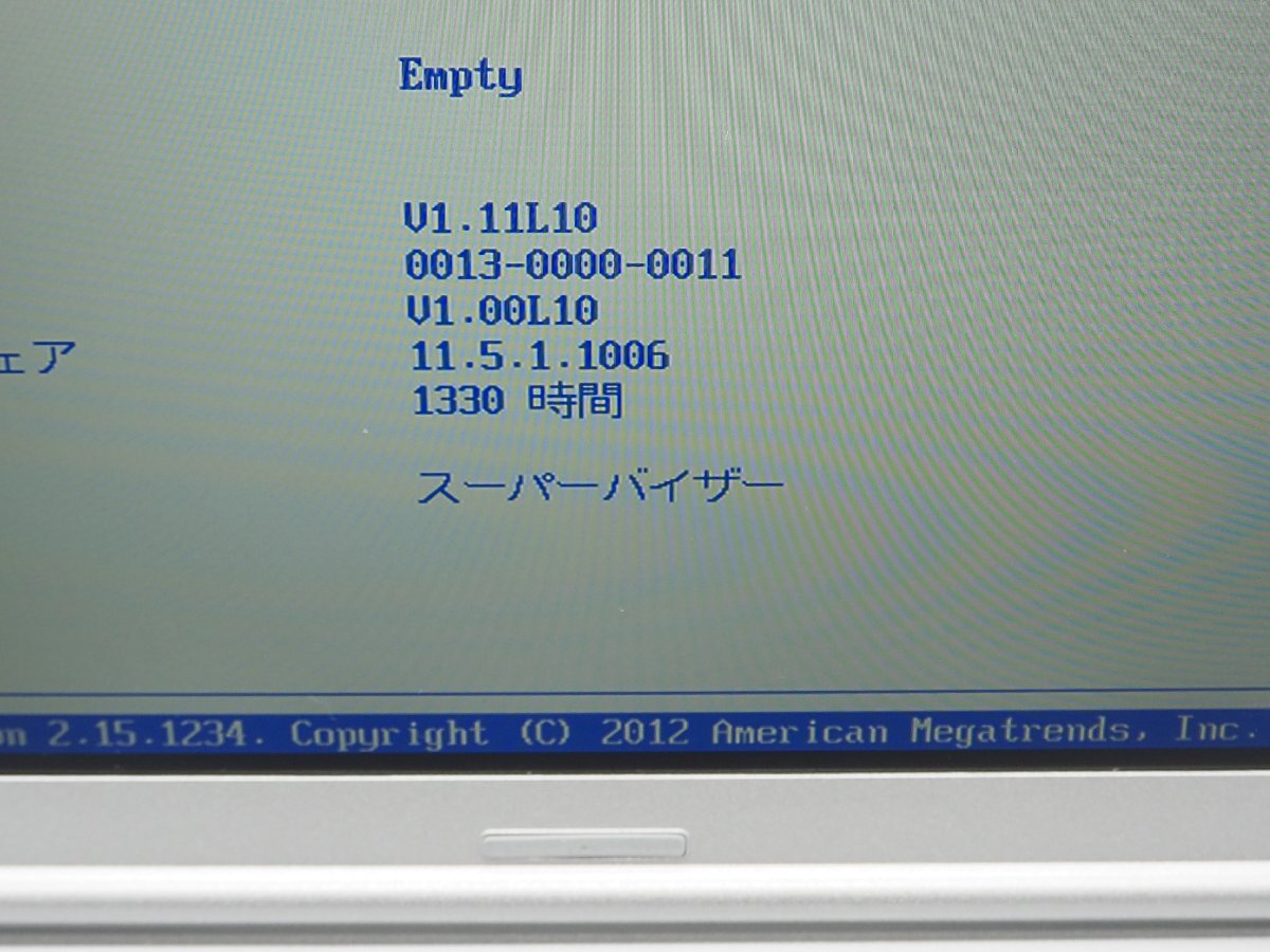 【Y6163】【Z5473】★Panasonic☆Let's note CF-SZ6■Core i5-7200U 2.50GHz/メモリ8GB/_画像3