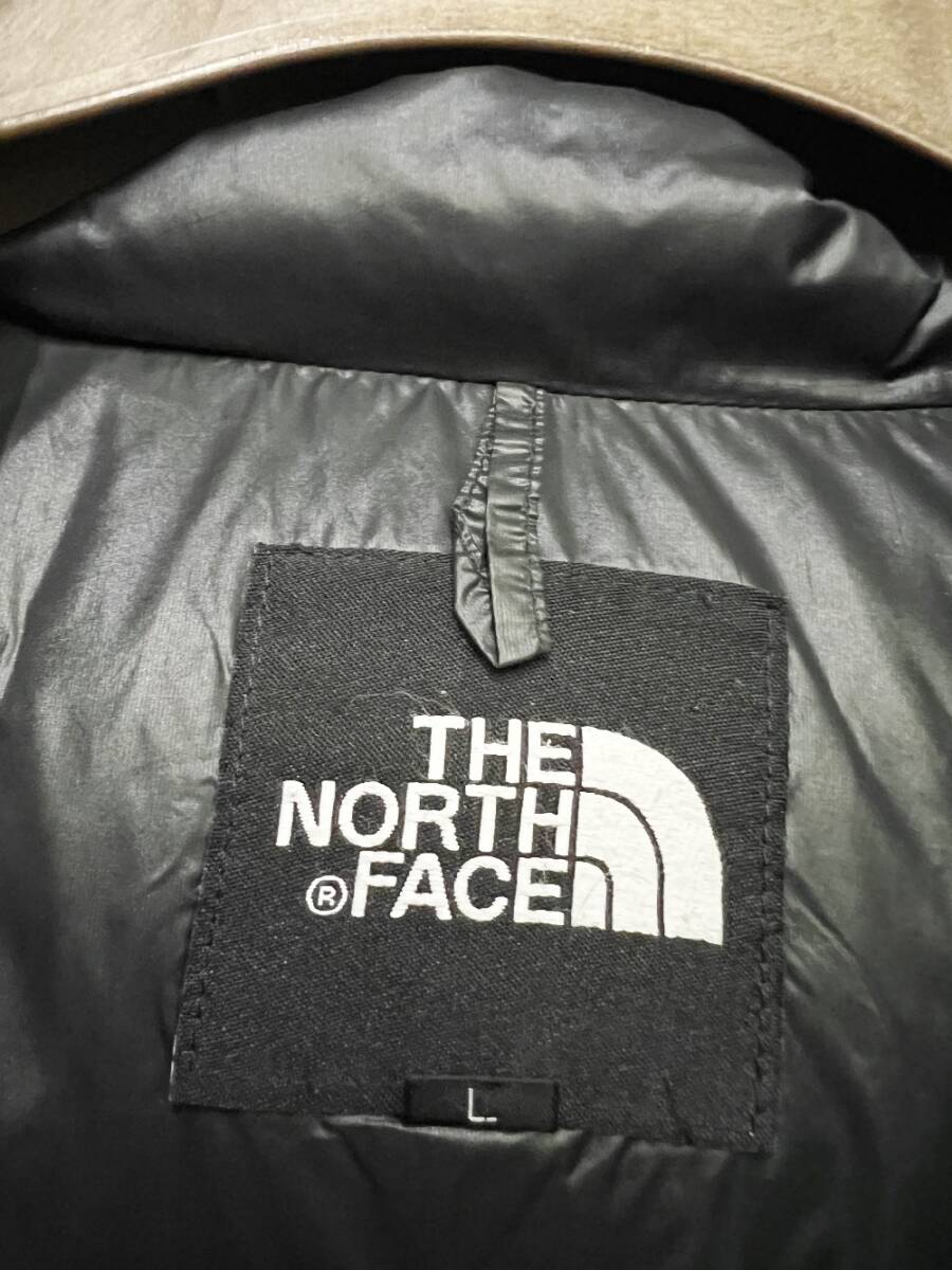 (J6033) THE NORTH FACE ノースフェイス ヌプシ ダウンジャケット メンズ L サイズ 正規品 本物 nuptse down jacket 男女共用!!!の画像4