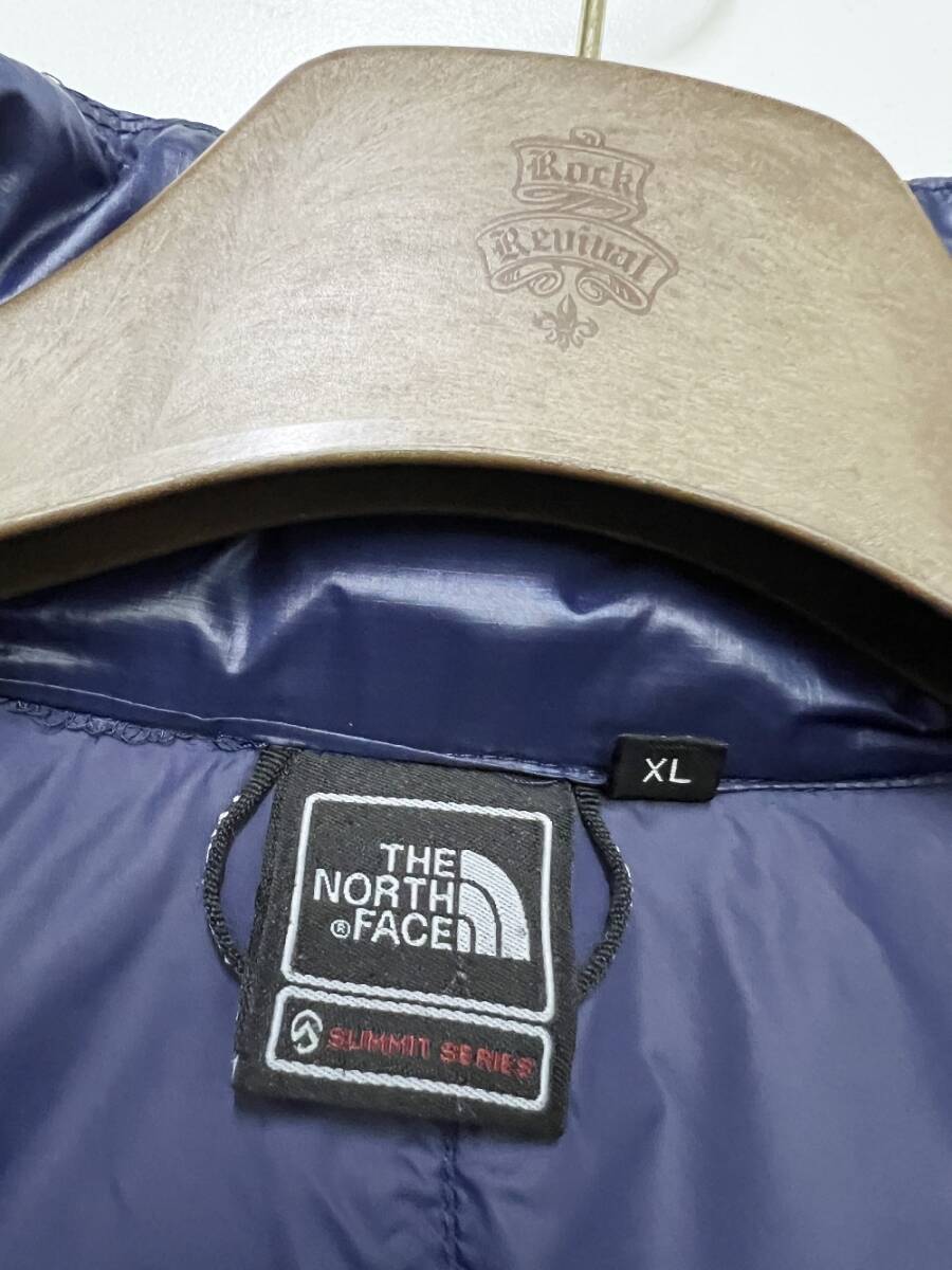 (J6042) THE NORTH FACE ノースフェイス ローツェ ダウンジャケット メンズ XL サイズ 正規品 本物 サミットシリーズ ヌプシ 800+SUMMITの画像5