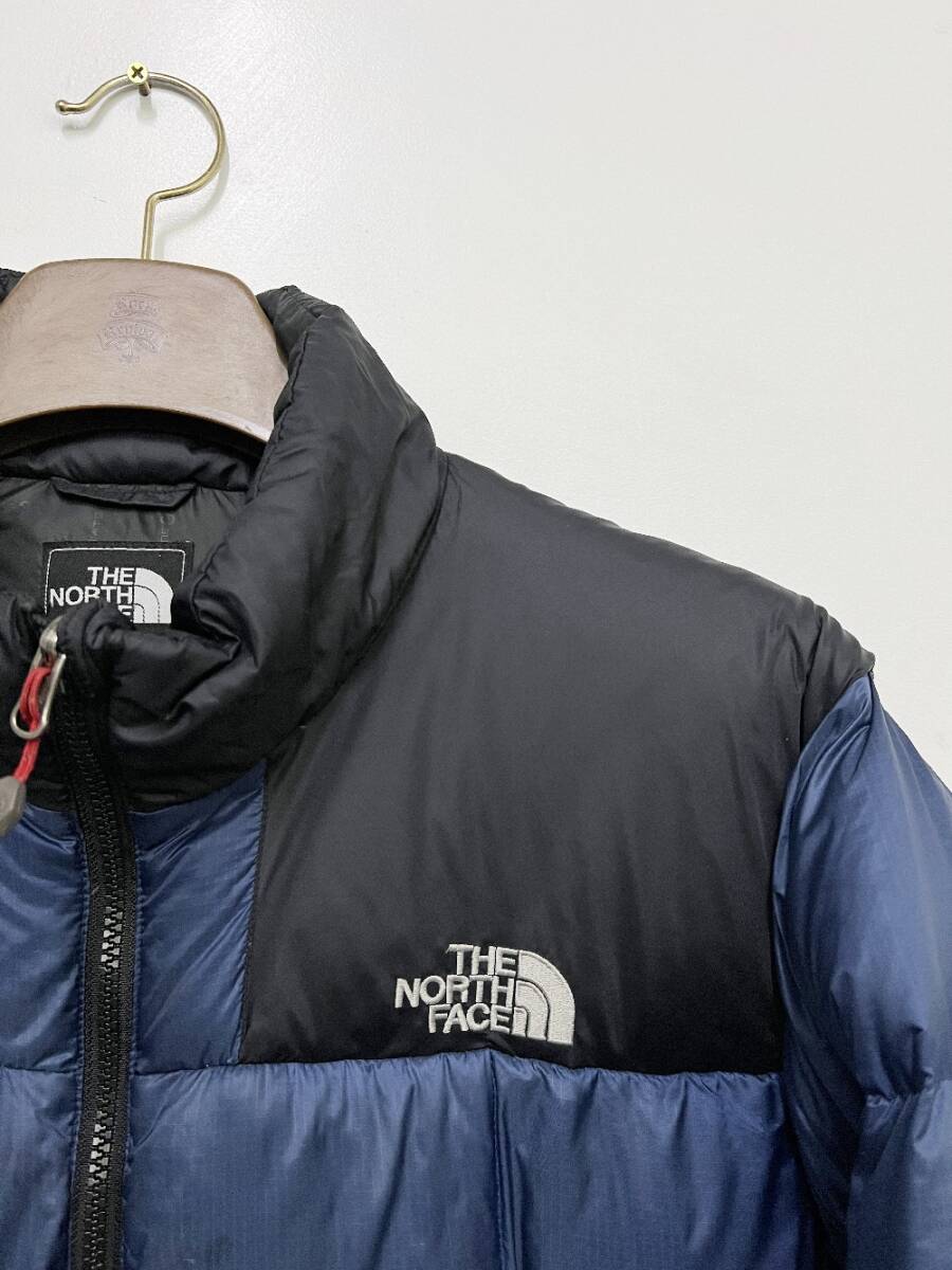 (J6128) THE NORTH FACE ノースフェイス ローツェ ダウンジャケット メンズ XL サイズ 正規品 本物 サミットシリーズ ヌプシ 800+SUMMIT_画像2