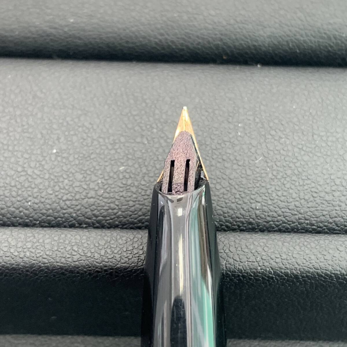 711 SHEAFFER sheaffer シェーファー 万年筆 14K 585 刻印 黒 ブラック_画像8