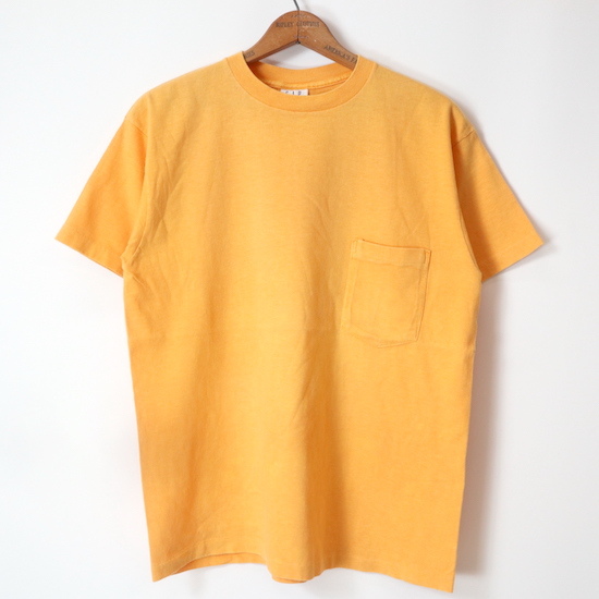 GAP# карман футболка POCKET TEE горчично-желтый /S 90S USA производства 