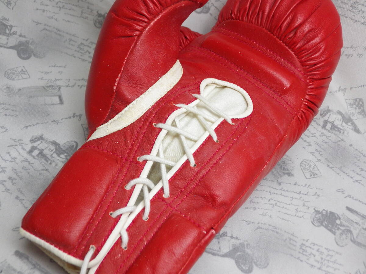ウイニング ボクシンググローブ 8オンス 年代物 展示用 1990年頃の画像8