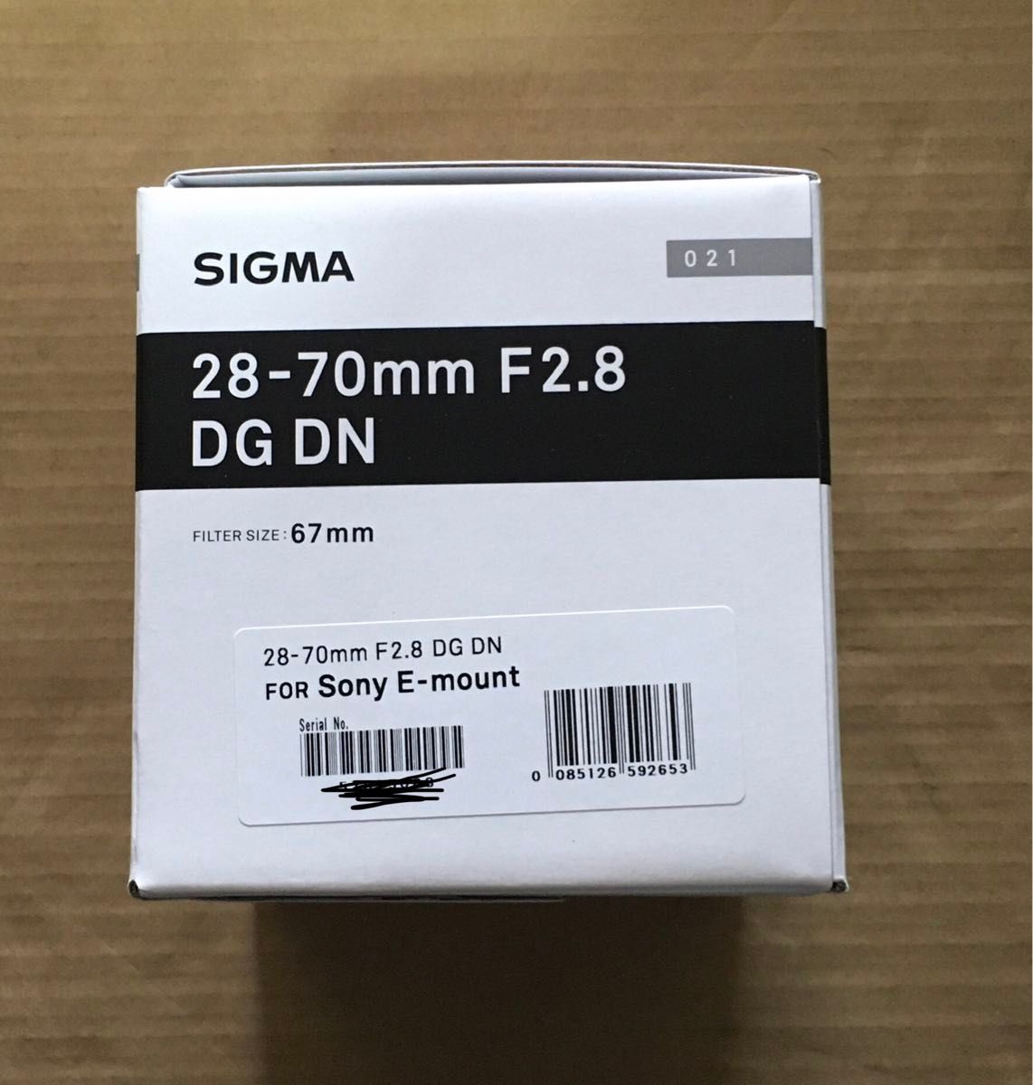SIGMA 28-70mm F2.8 DG DN Contemporary ソニー E 新品未開封