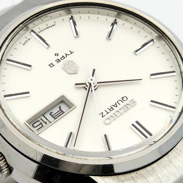 ▼訳あり 1円 SEIKO セイコー タイプⅡ 0903-8120 QZ 動作品 KN0375T（LL 120）の画像7