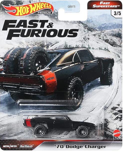 即決!2021 ホットウィール プレミアム ☆ ファストスーパースターズ '70 ダッジ チャージャー オフロード FAST & FURIOUS ワイルドスピード_画像1