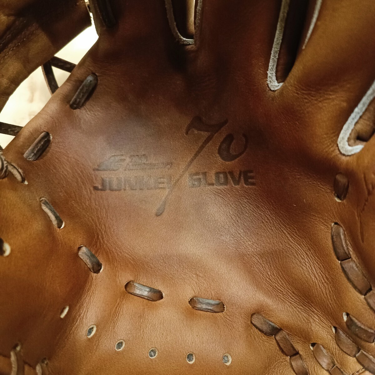 ジュンケイ 硬式 内野手用 グローブ 70周年記念 和牛グラブ JUNKEI-GLOVE アラミドモデルの画像4