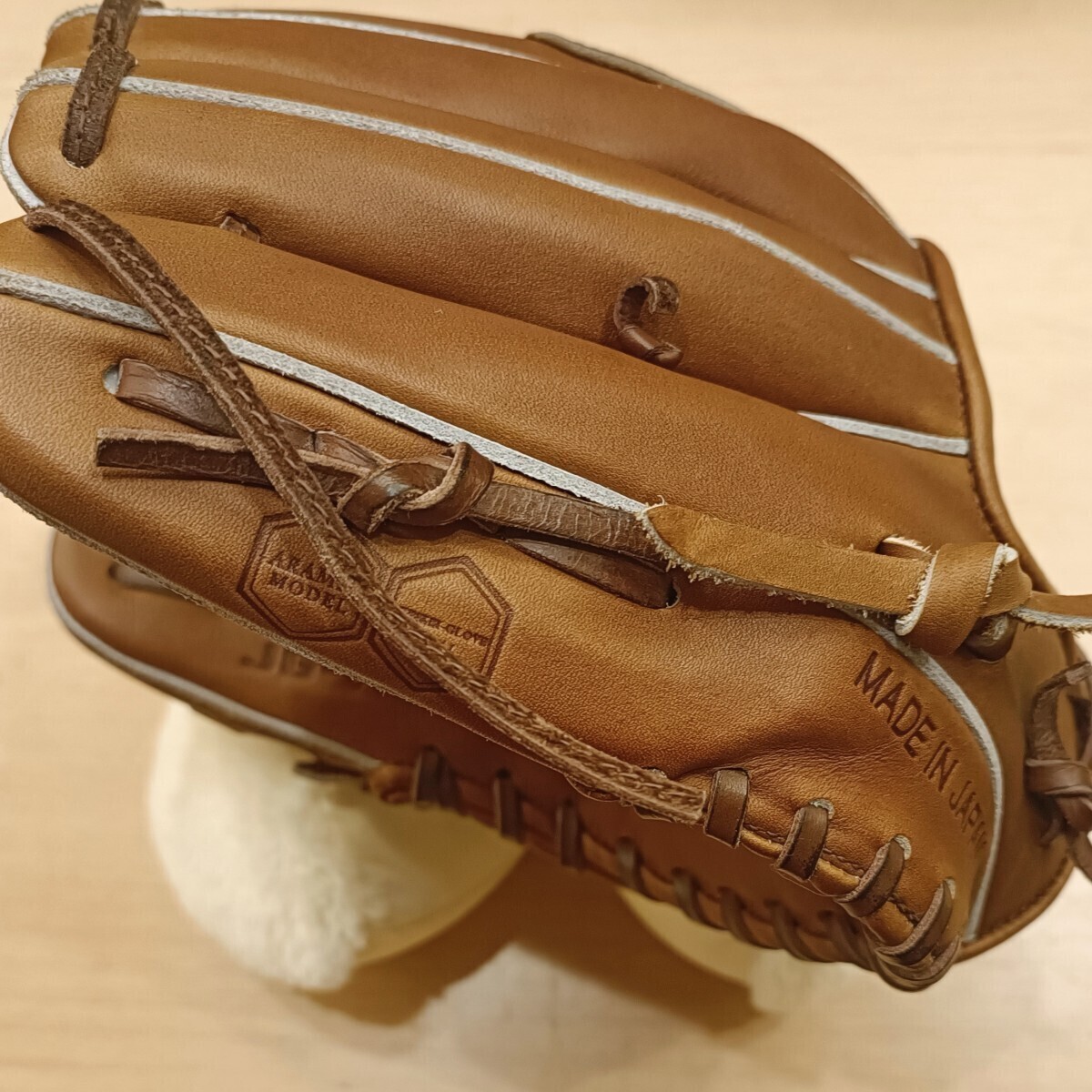 ジュンケイ 硬式 内野手用 グローブ 70周年記念 和牛グラブ JUNKEI-GLOVE アラミドモデルの画像7