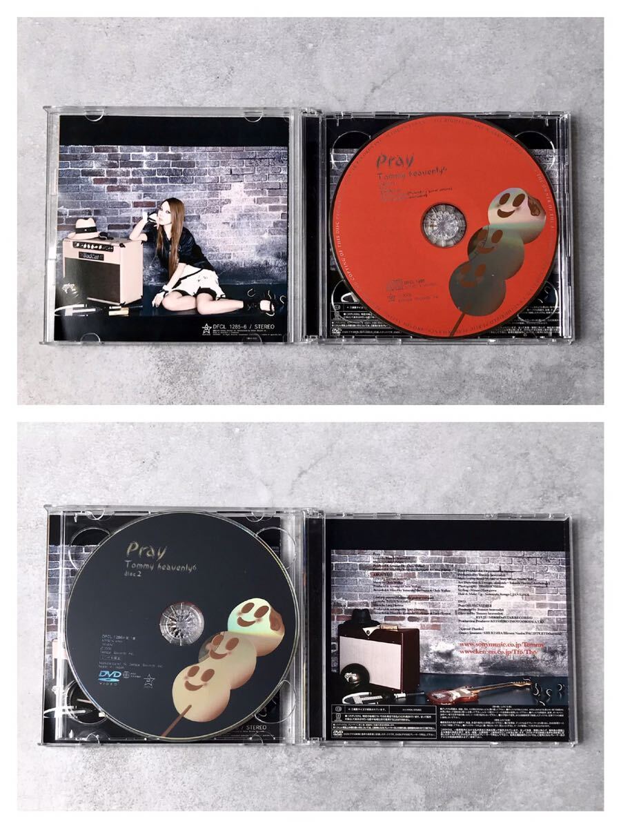 中古 （歌詞カード汚れ有） Pray 初回生産限定盤 Tommy heavenly6 CD DVD トミーヘヴンリー / アニメ「銀魂」オープニングテーマ曲_画像3