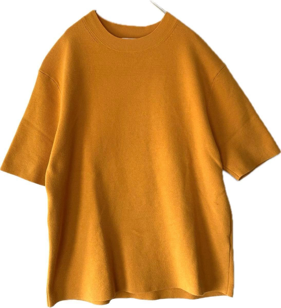 UNIQLO ユニクロU  ミラノリブクルーネックセーター（半袖）クリストフルメール　完売品　男女兼用L完売品