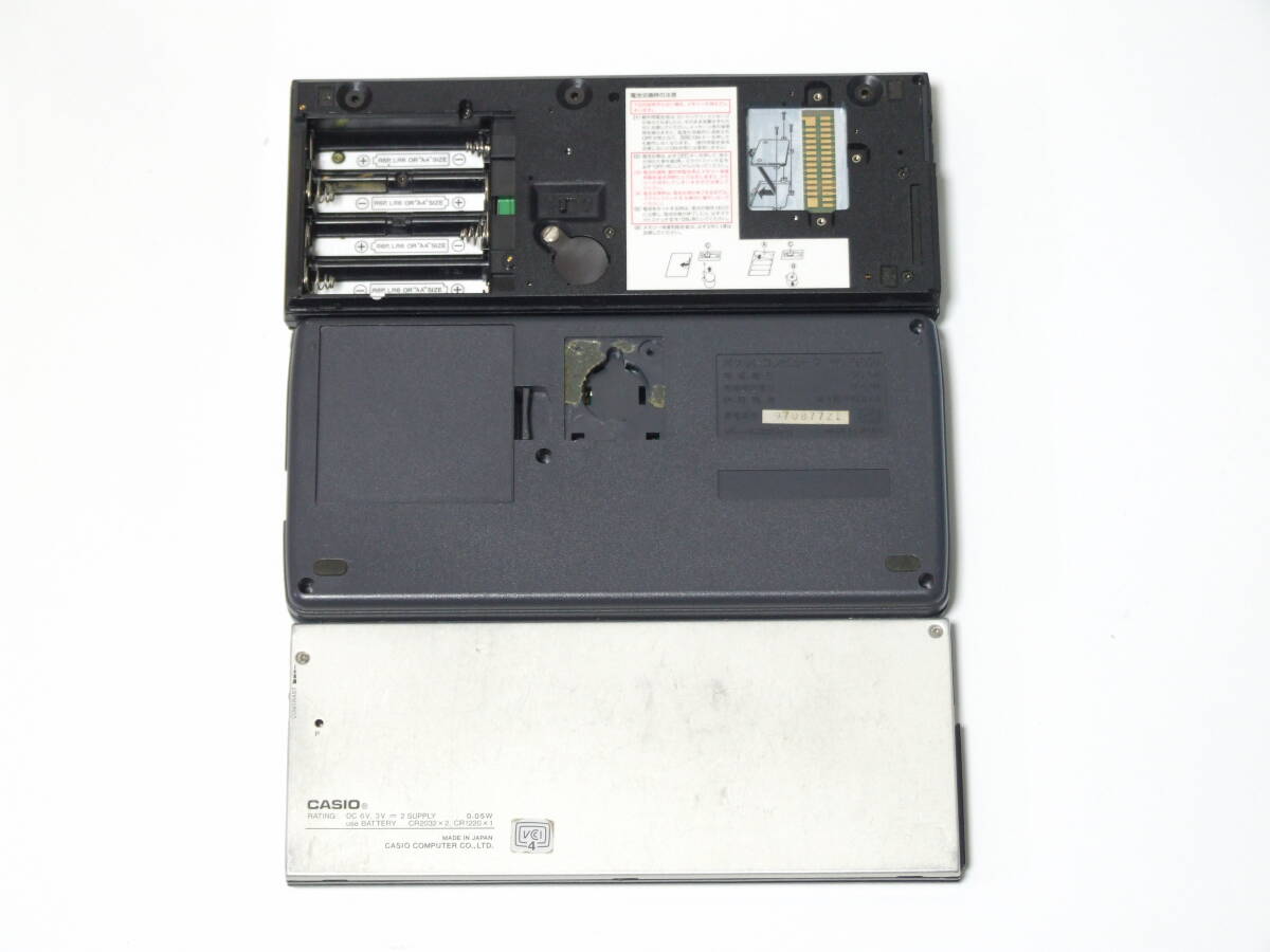 ポケットコンピューター PC-G850 VX-4 VX-2 シャープ カシオ