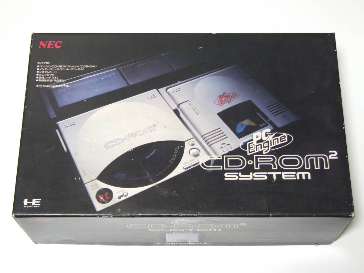 PC engine CD-ROM body box * instructions equipped interface unit operation verification ending 