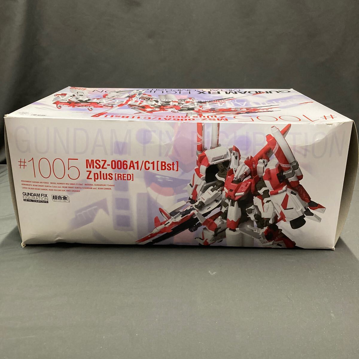 561◆BANDAI 超合金 TAMASHII NATIONS GUNDAM FIX FIGURATION ♯1005 MSZ-006 A1/C1(Bst) Z plus(RED)