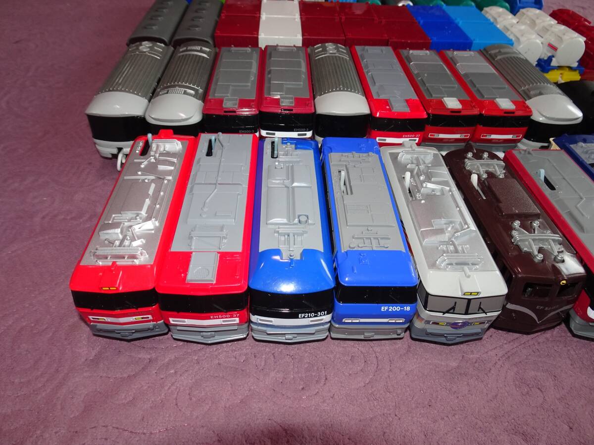 1 jpy start Plarail container loading . car * tanker . car * passenger car * pcs car only other 40 pcs and more locomotive 10 pcs attaching operation verification settled 