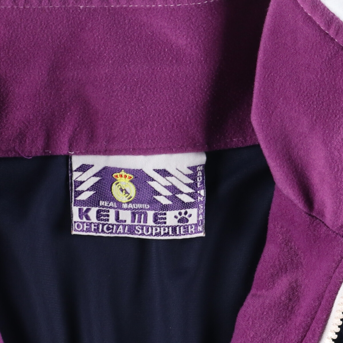 古着 KELME REAL MADRID レアルマドリード ジャージ トラックジャケット メンズXL /eaa436291_画像3