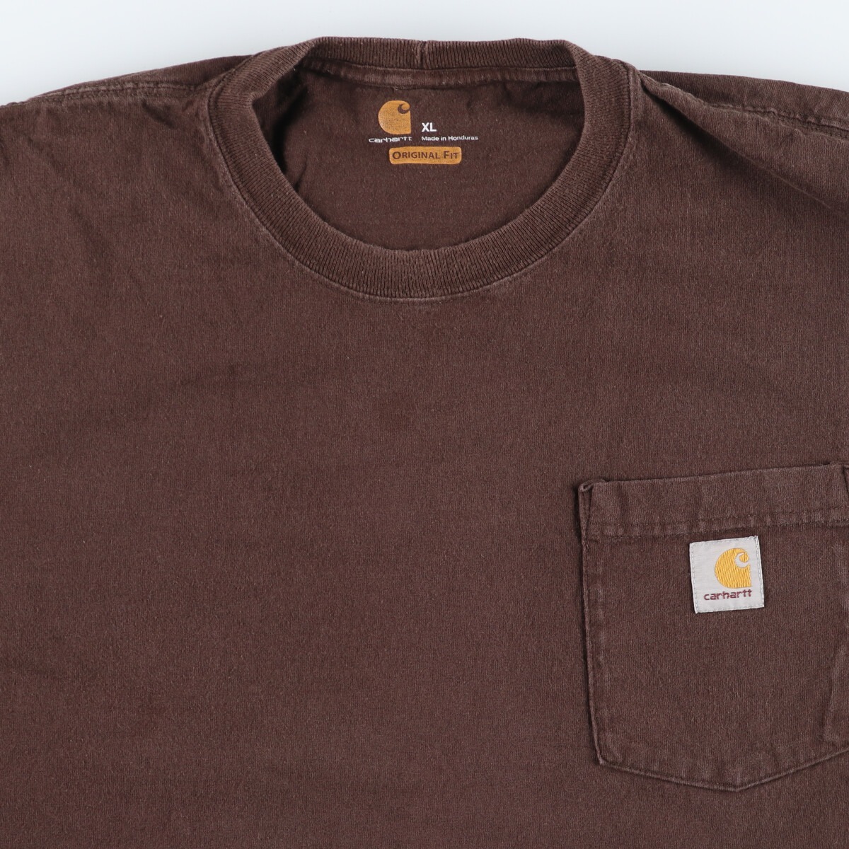 古着 カーハート Carhartt ORIGINAL FIT 半袖 ワンポイントロゴポケットTシャツ メンズXL /eaa436239_画像7