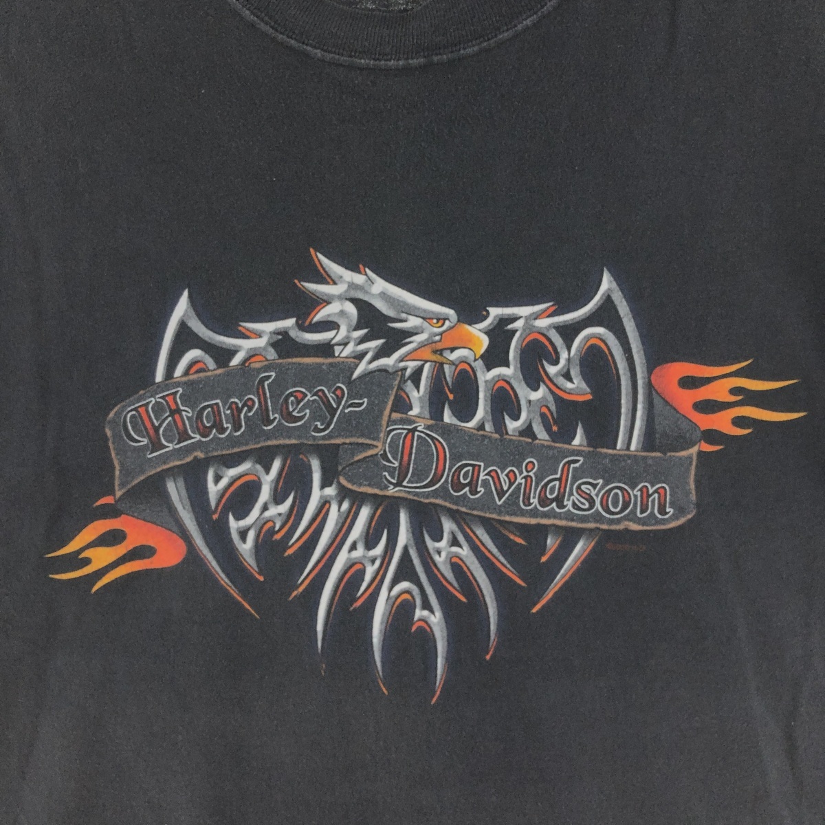 古着 00年代 ハーレーダビッドソン Harley-Davidson モーターサイクル バイクTシャツ メンズXL /eaa390128_画像4