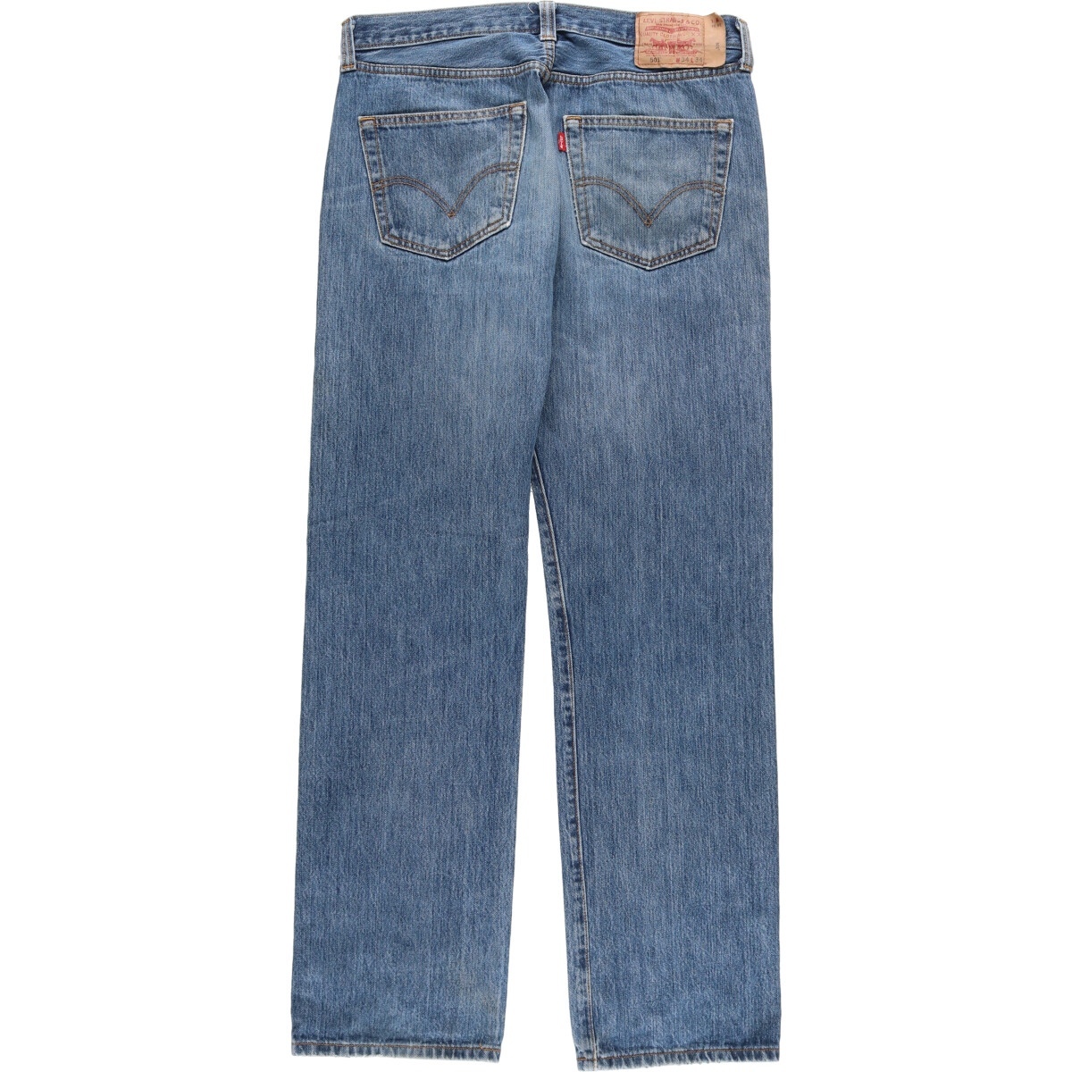 古着 リーバイス Levi's 501 ユーロモデル ストレートデニムパンツ メンズw34 /eaa436443_画像2