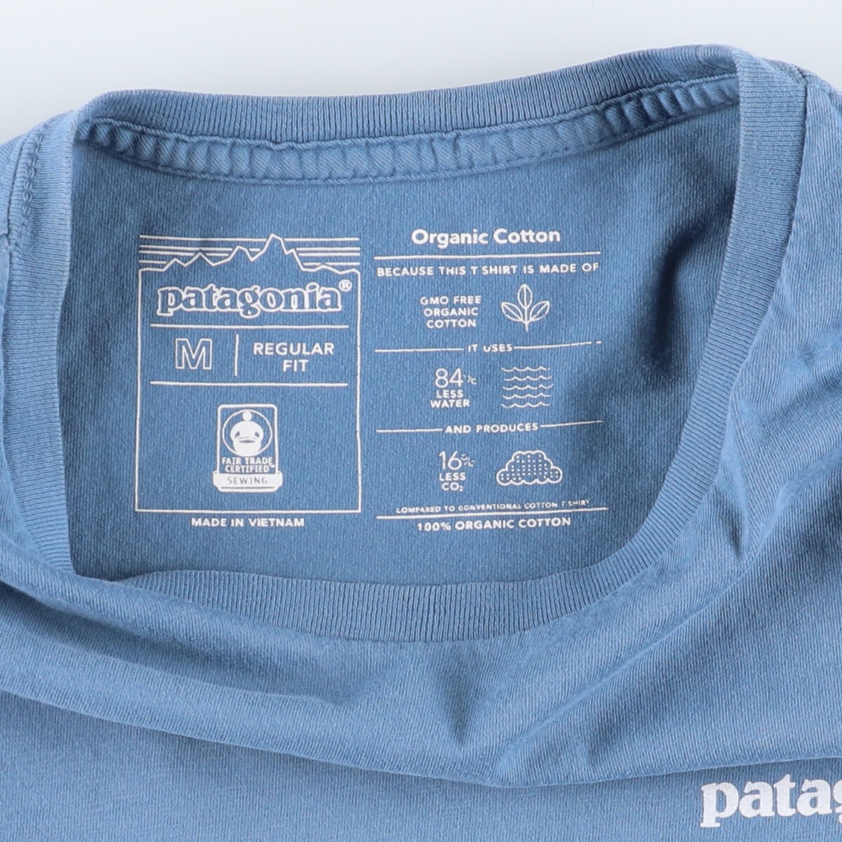 古着 パタゴニア Patagonia REGULAR FIT バックプリント 半袖 ロゴTシャツ メンズM /eaa430201_画像3