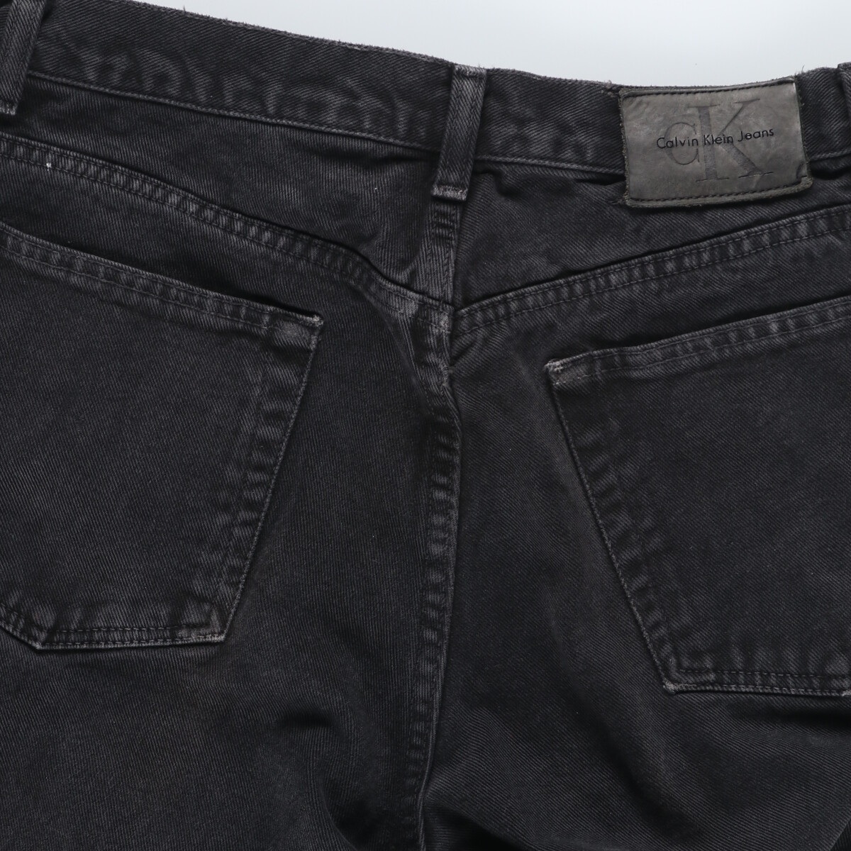 古着 カルバンクライン Calvin klein JEANS ブラックデニムパンツ メンズw32 /eaa414577_画像5