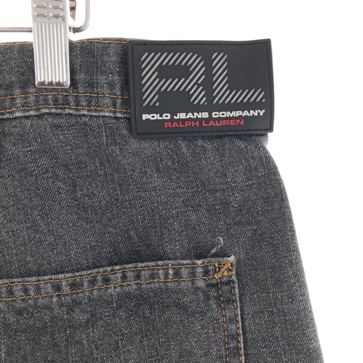 古着 ラルフローレン Ralph Lauren POLO JEANS COMPANY デニムペインターショーツ ショートパンツ メンズw40 /eaa382343_画像4