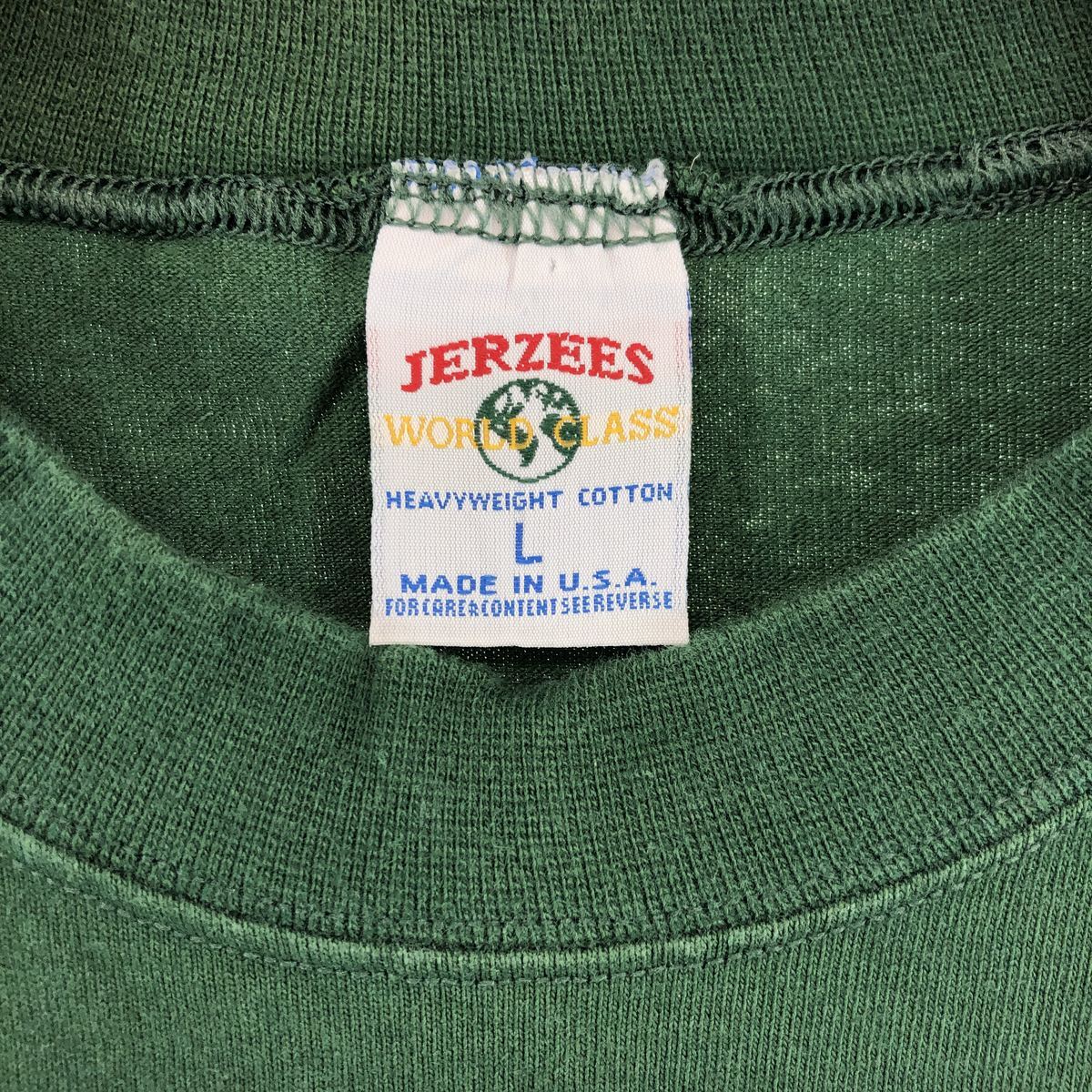 古着 90年代 ジャージーズ Jerzees プリントTシャツ USA製 メンズL ヴィンテージ /eaa320552_画像3