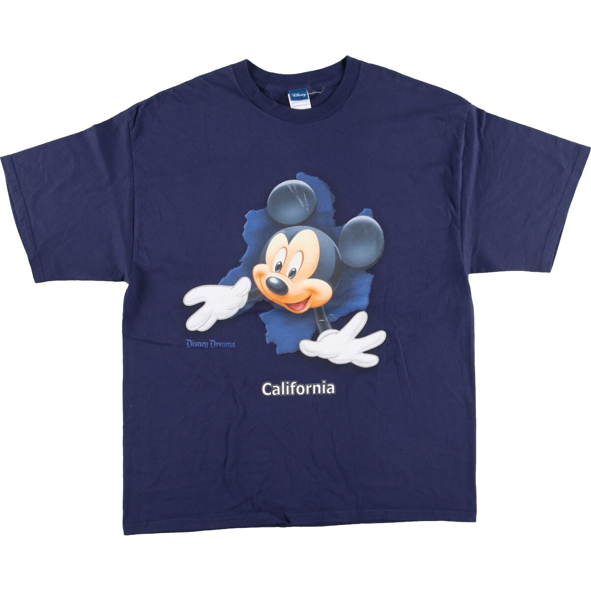 古着 ディズニー DISNEY MICKEY MOUSE ミッキーマウス キャラクタープリントTシャツ USA製 メンズXL /eaa436617_画像1
