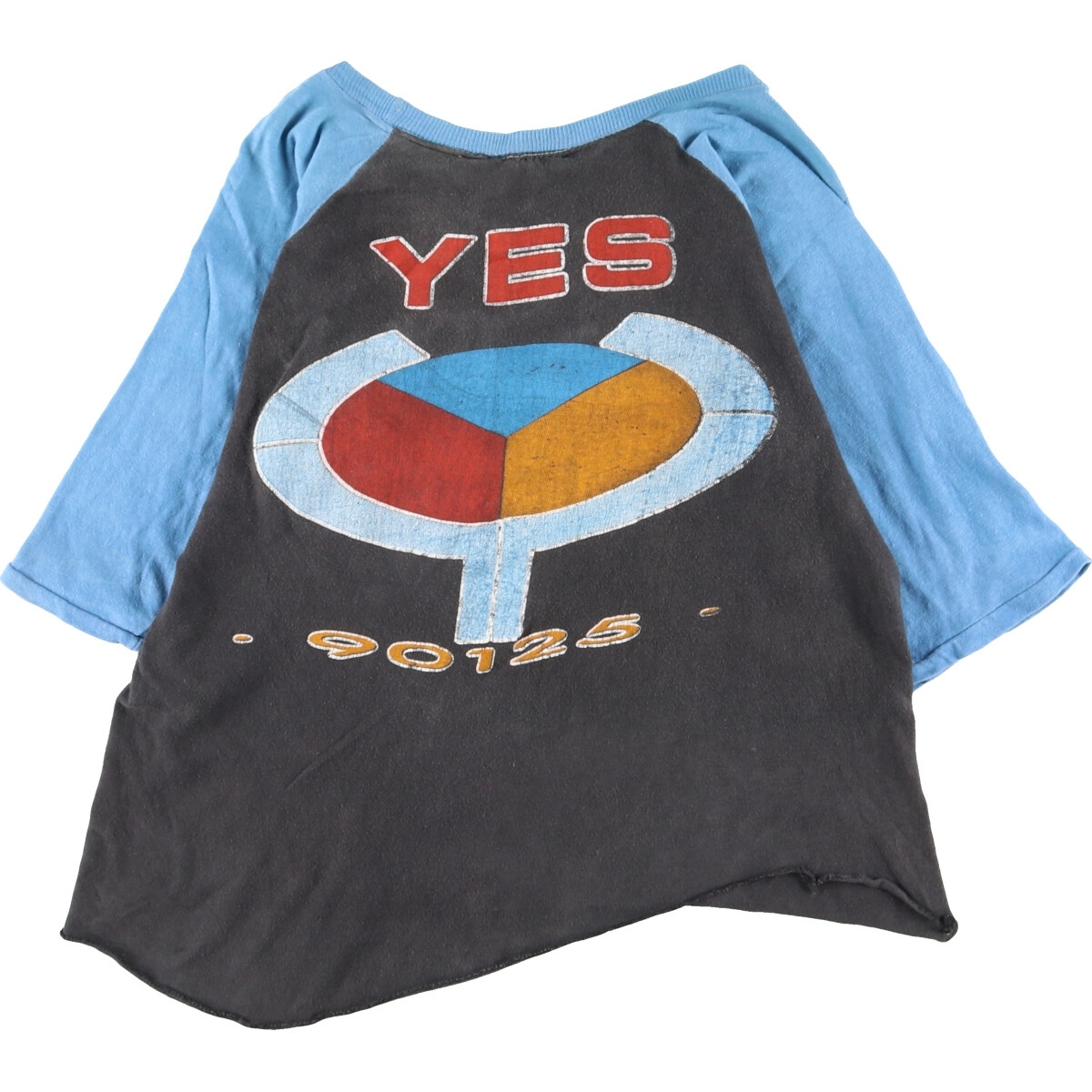 古着 イエス YES ラグラン 七分袖 バンドTシャツ バンT メンズM /eaa444216_画像2