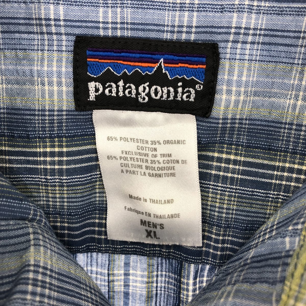 古着 00年代 パタゴニア Patagonia 52998S7 半袖 チェックシャツ メンズXL /eaa444759_画像3