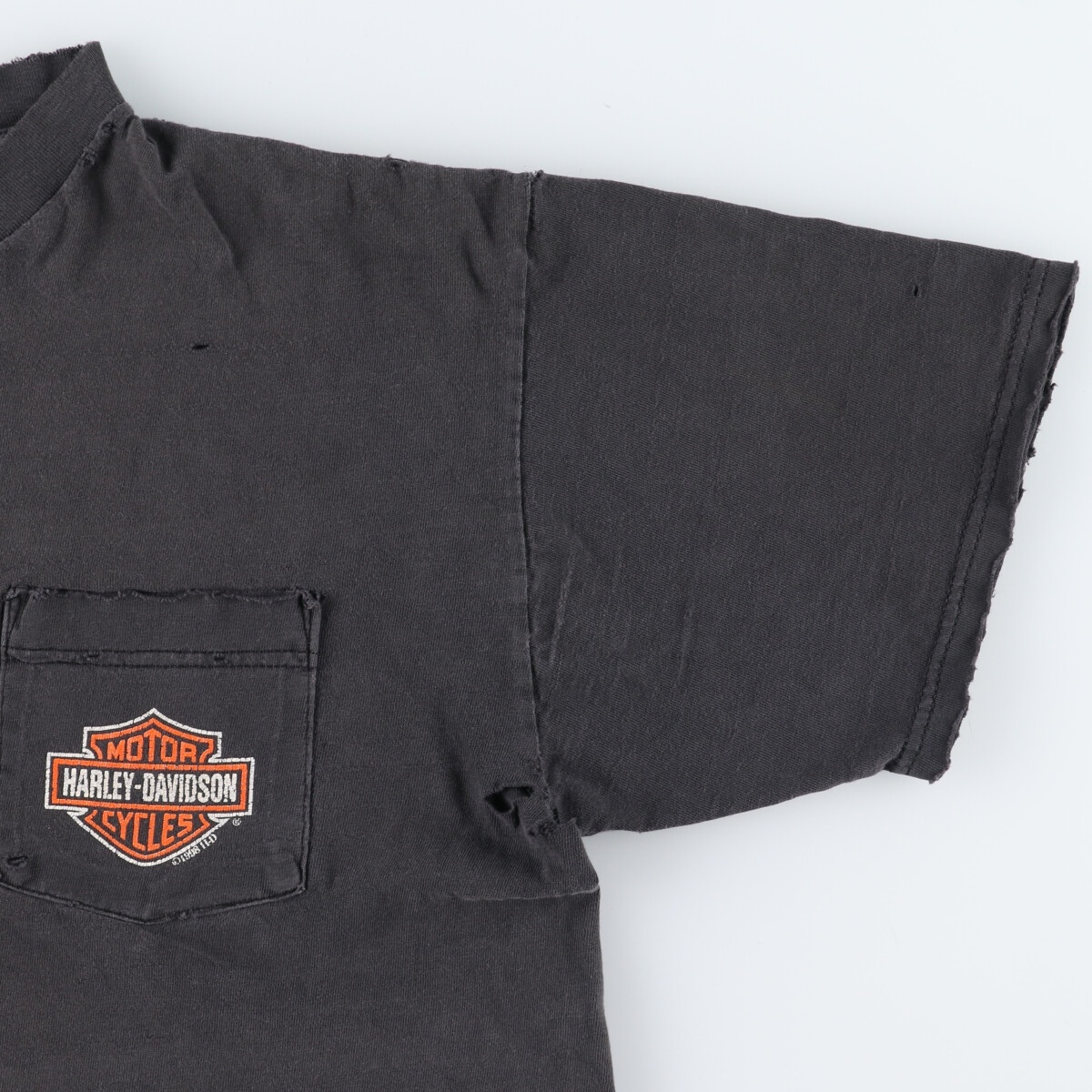 古着 雰囲気系 90年代 ハーレーダビッドソン Harley-Davidson モーターサイクル バイクTシャツ USA製 メンズXL ヴィンテージ /eaa445264_画像7