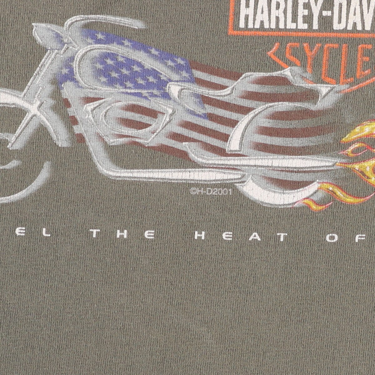 古着 00年代 ハーレーダビッドソン Harley-Davidson モーターサイクル バイクTシャツ メンズXL ヴィンテージ /eaa440653_画像4