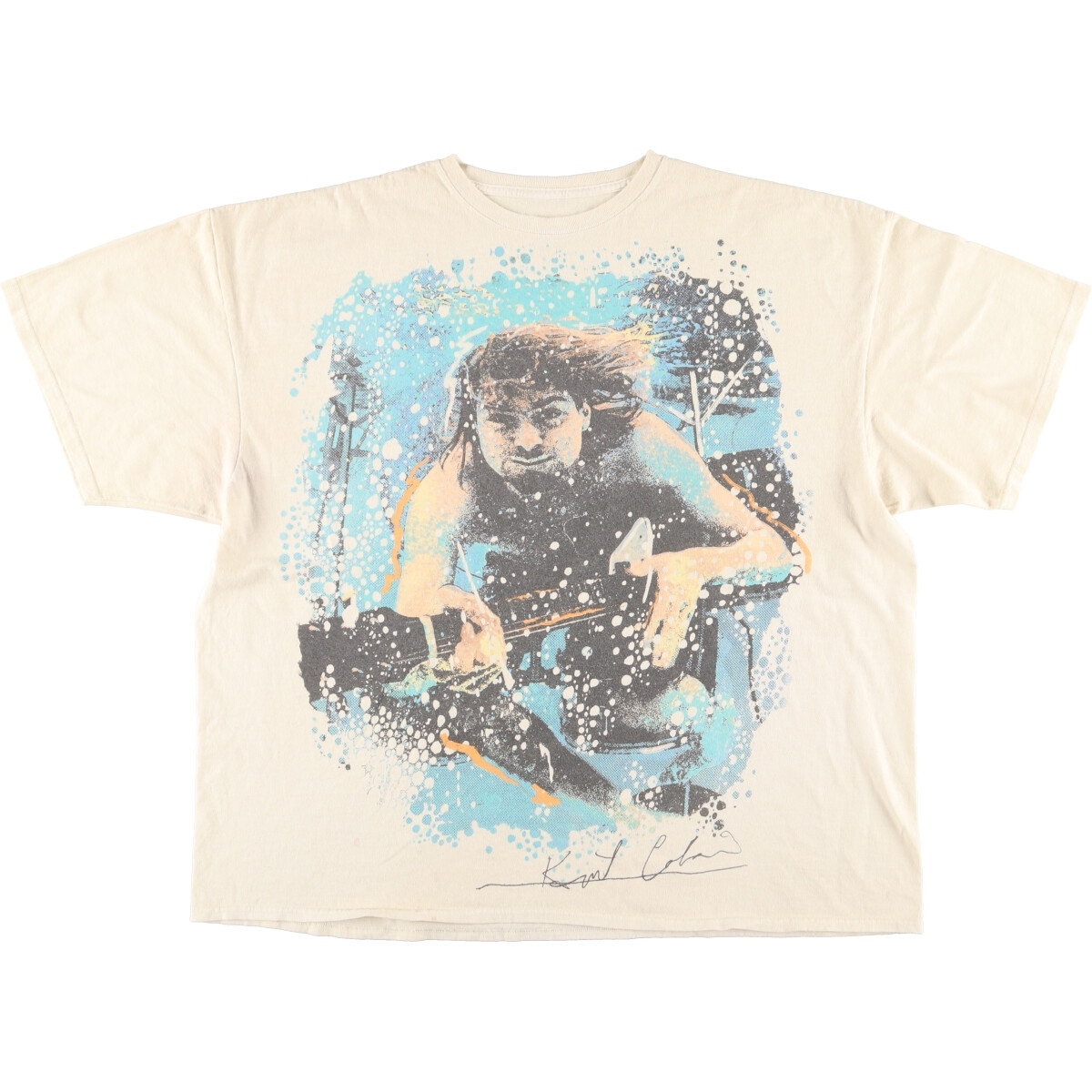 古着 KURT COBAIN カートコバーン バンドTシャツ バンT メンズXL /eaa436659_画像1