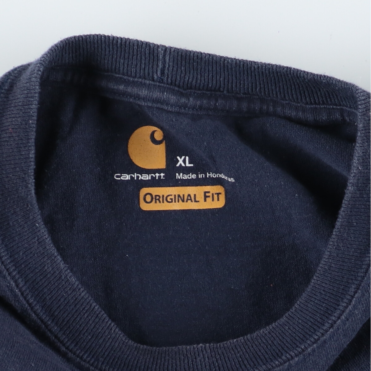 古着 カーハート Carhartt ORIGINAL FIT 半袖 ワンポイントロゴポケットTシャツ メンズXL /eaa441986_画像3