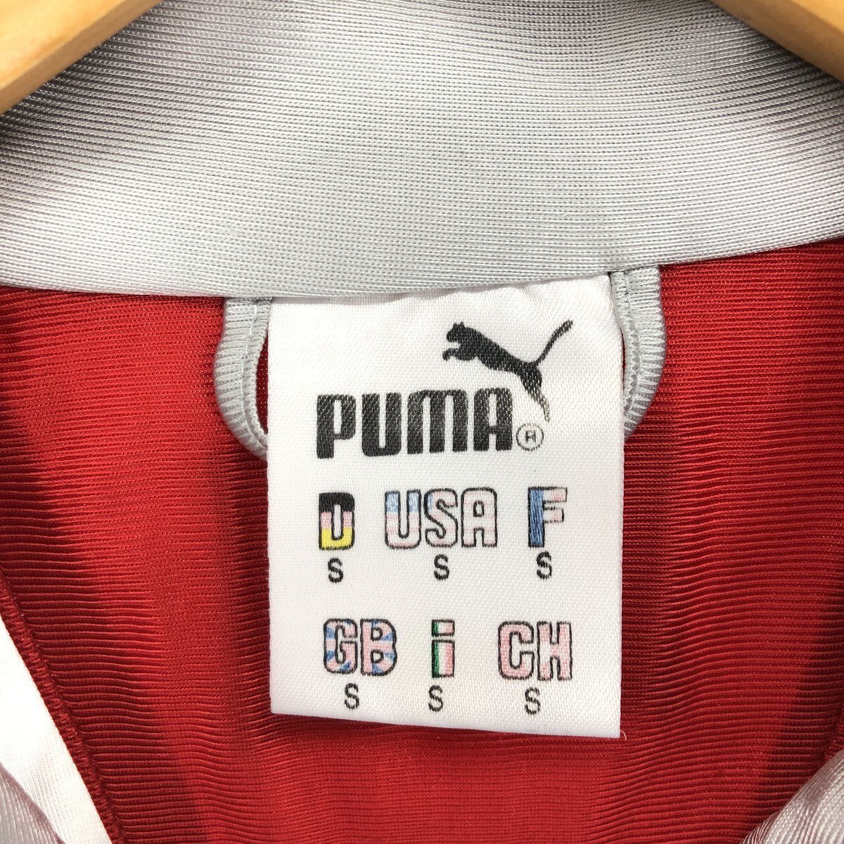 古着 90年代 プーマ PUMA オーストリア代表 ジャージ トラックジャケット メンズS ヴィンテージ /eaa422439_画像3