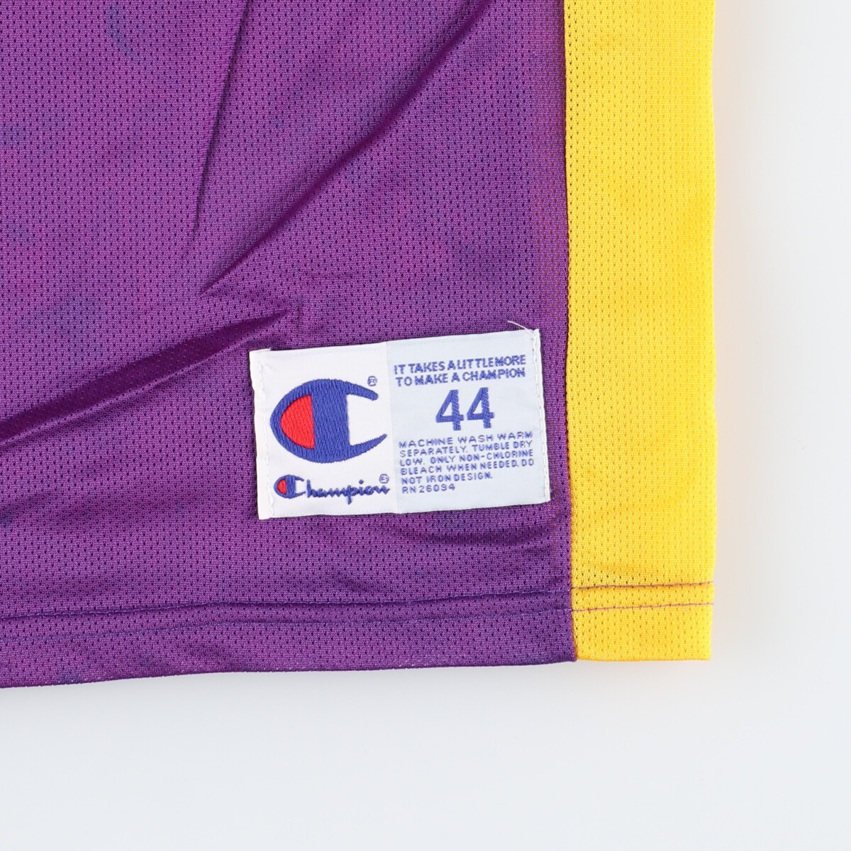 古着 90年代 チャンピオン Champion NBA ロサンゼルスレイカーズ 古着 90年代 チャンピオン Champion NBA ロサンゼルスレイカーズ