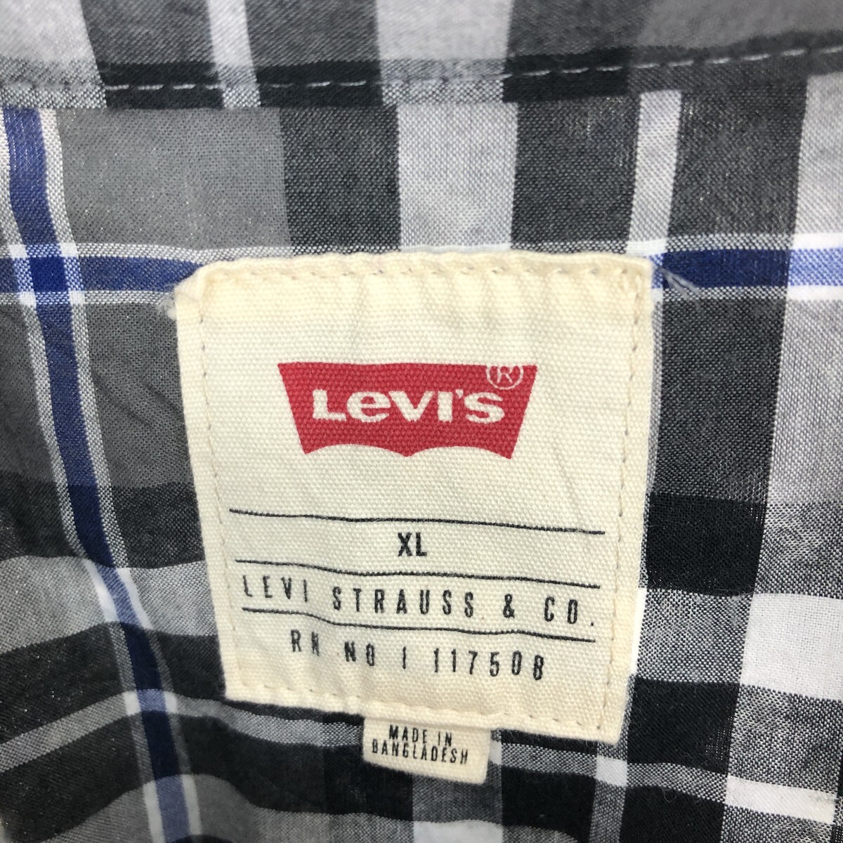 古着 リーバイス Levi's 半袖 ウエスタンシャツ メンズXL /eaa445470_画像3