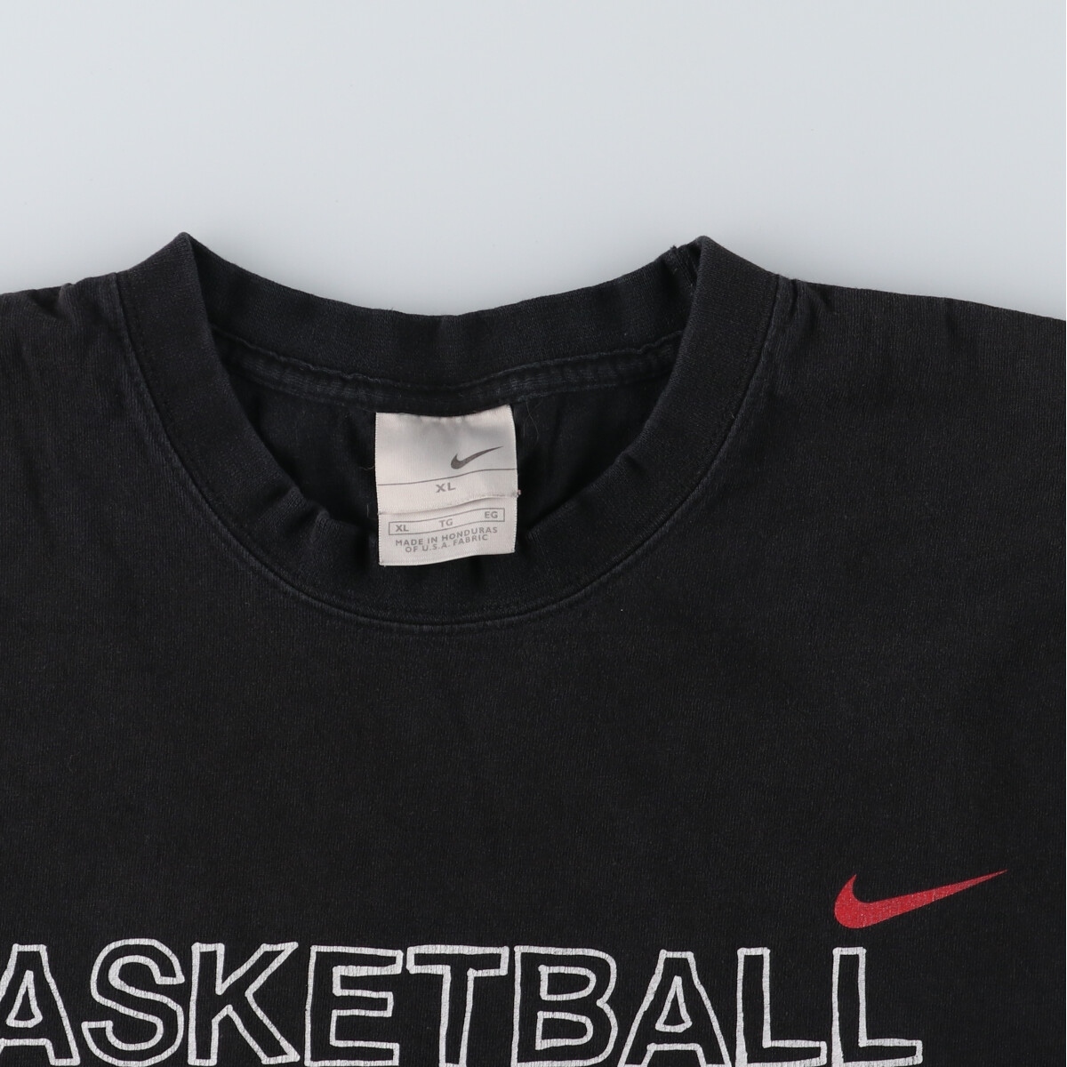 古着 00年代 ナイキ NIKE BASKETBALL ロゴプリントTシャツ メンズXL /eaa441739_画像7