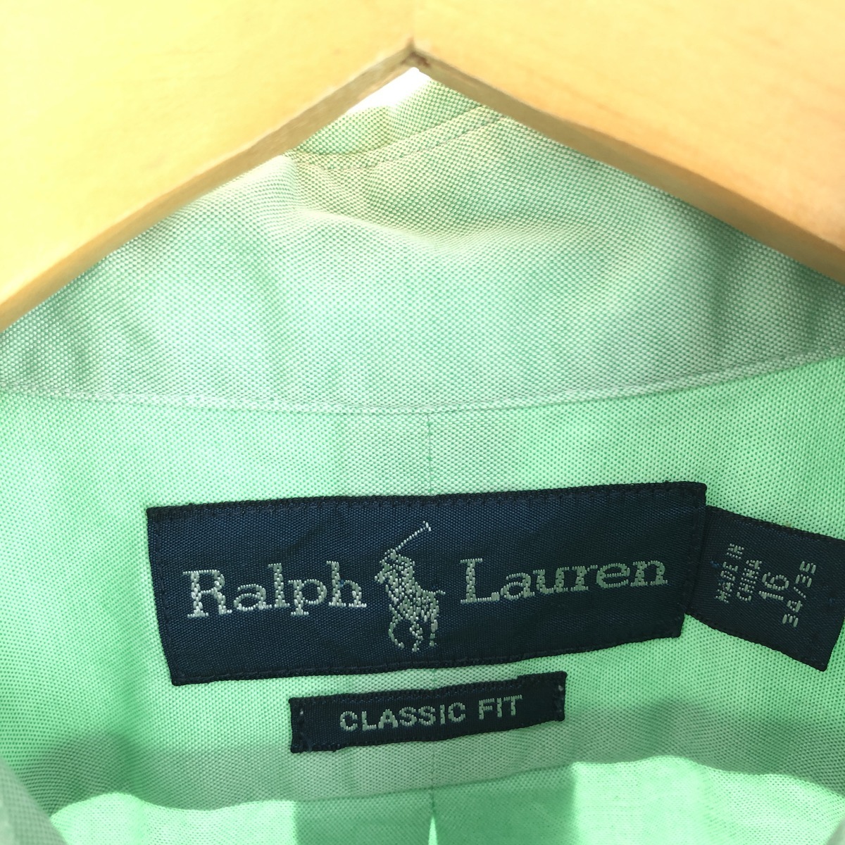 古着 ラルフローレン Ralph Lauren CLASSIC FIT 長袖 ボタンダウンシャツ メンズL /eaa446700_画像3