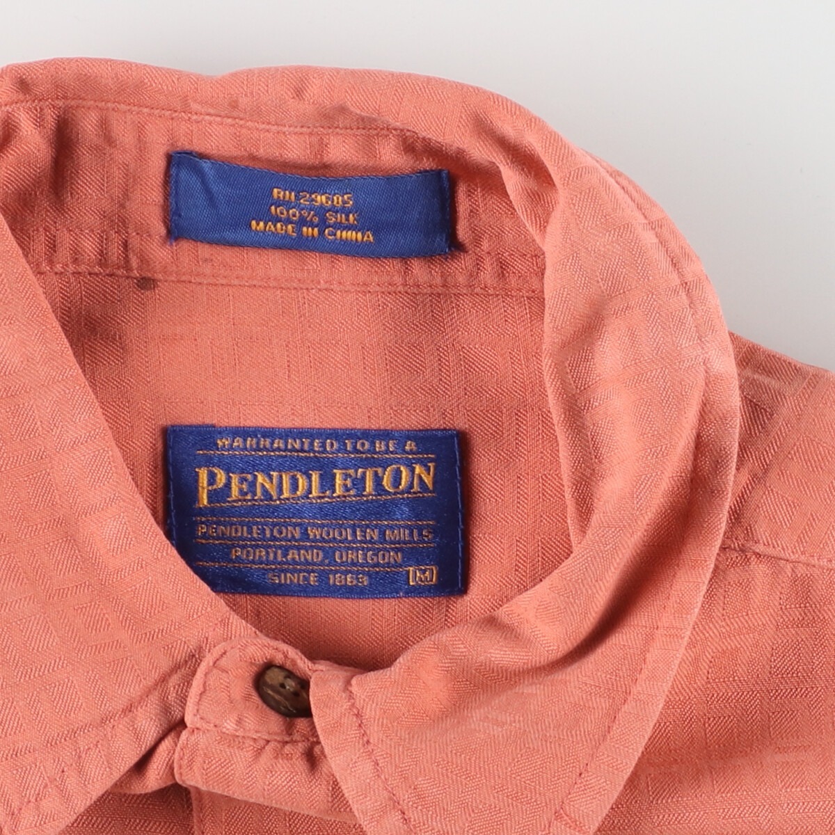 古着 ペンドルトン PENDLETON 半袖 シルクシャツ メンズM /eaa441646_画像3